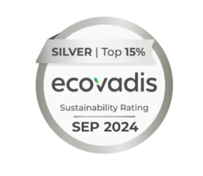 Ecovadis September 2024 Silver Top 15% award